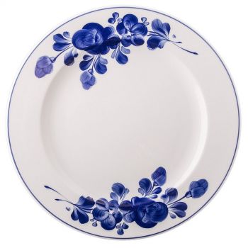 Тарілка G.Benedikt декор Flora серія Indigo MIR2131-X8852 (Ø31 см)