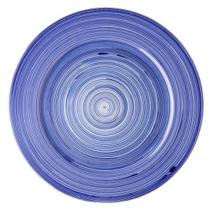 Тарілка G.Benedikt декор Spiral серія Indigo MIR2131-X8849 (Ø31 см)