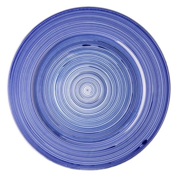 Тарілка G.Benedikt декор Spiral серія Indigo MIR2131-X8849 (Ø31 см)