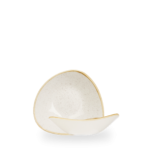 Миска трикутна Churchill Stonecast Barley White SWHSTRB71, 18,5 см