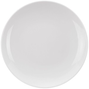FoREST Mira Flat Round Porcelain Plate White 280 mm 721136