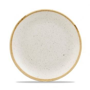 Тарілка кругла Churchill серія Stonecast White Speckle SWHSEVP81 (21,7 см)