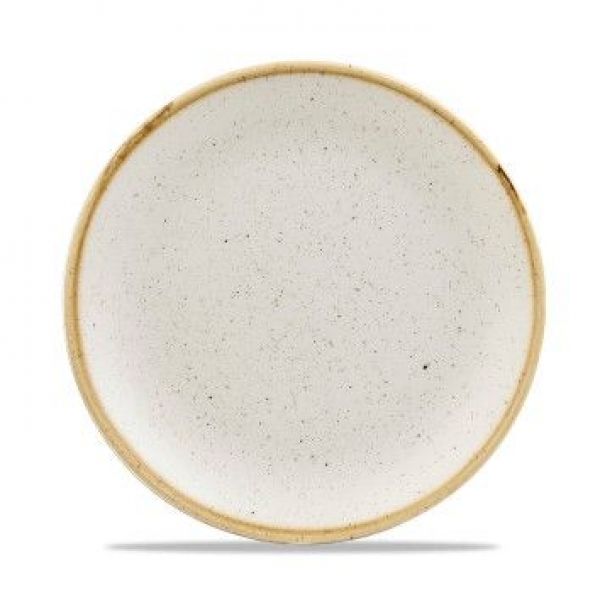 Тарілка кругла Churchill серія Stonecast White Speckle SWHSEVP81 (21,7 см)