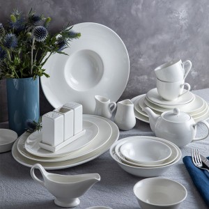 FoREST Elara Round Pastry Porcelain Plate Ø180 mm 730016