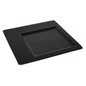 Тарілка квадратна Square чорна F2695BY-12L Alt Porcelain Delux