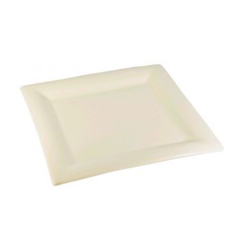 Тарілка квадратна з кістяного фарфору Alt Porcelain YF030