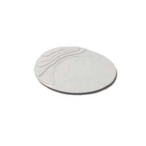 Тарілка овальна біла Wave Alt Porcelain Delux F3071-12