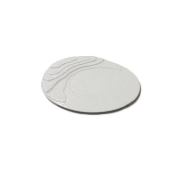 Тарілка овальна біла Wave Alt Porcelain Delux F3071-12