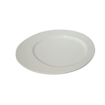 Тарілка овальна під овальну бамбукову підставку F2633-11,5 Delux Alt Porcelain