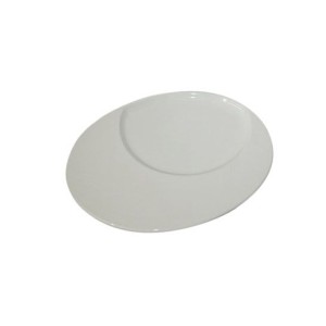 Тарілка овальна під овальну бамбукову підставку F2782-12 Delux Alt Porcelain