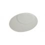 Тарелка овальная под овальную бамбуковую подставку F2782-12 Delux Alt Porcelain