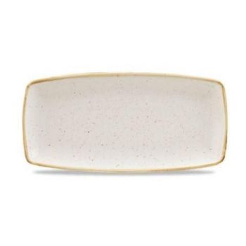 Тарілка прямокутна Churchill серія Stonecast White Speckle SWHSOP111 (29,5х15 см)