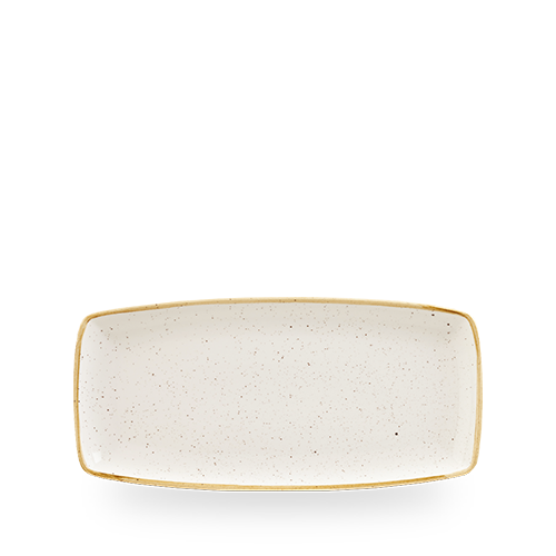 Блюдо видовжене Churchill Stonecast Barley White SWHSOP111, 29,5×14 см