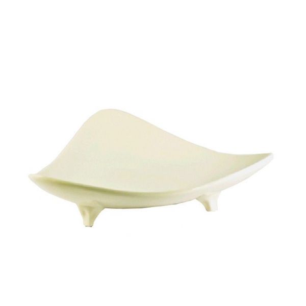 Тарілка трикутна з кістяного фарфору Alt Porcelain YF247