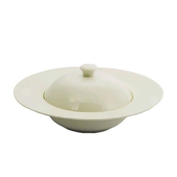 Тарілка з клоше з кістяного фарфору YF250 Alt Porcelain