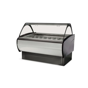 COLD MALIBU W-16DL Soft Ice Cream Display Case, 16x 5.2 L Capacity