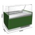 GGM Gastro LIAM ESTI12G Ice Cream Display Freezer, Green