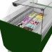 GGM Gastro LIAM ESTI12G Ice Cream Display Freezer, Green