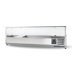 Холодильна вітрина-надставка HURAKAN HKN-GXD1200GC