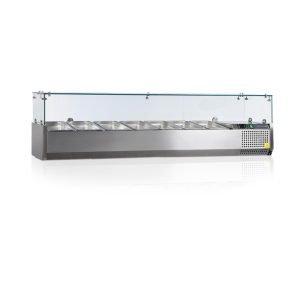 Витрина для топпинга Tefcold VK33-160