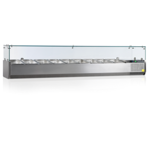 Вітрина для топінгу Tefcold VK33-200