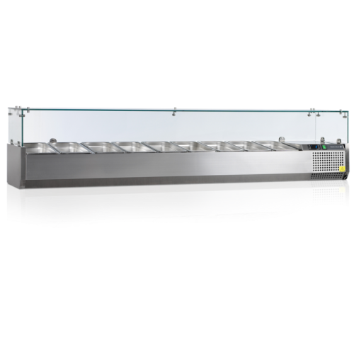 Витрина для топпинга Tefcold VK33-200