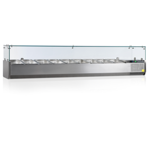 Витрина для топпинга Tefcold VK33-200