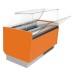 GGM Gastro LIAM ESTI12O Ice Cream Display Freezer, Orange