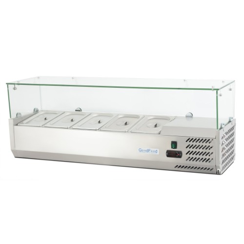 Вітрина холодильна для топінгу GoodFood GF-VRX1200/330-H6C