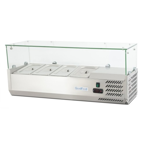 Вітрина холодильна для топінгу GoodFood GF-VRX1200/380-H6C