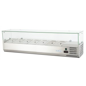Вітрина холодильна для топінгу GoodFood GF-VRX1500/330-H6C