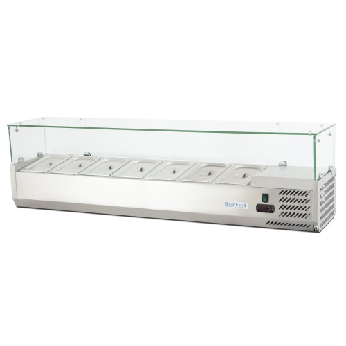 Вітрина холодильна для топінгу GoodFood GF-VRX1500/330-H6C