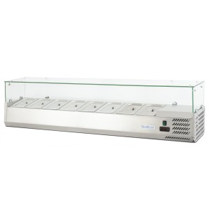 Вітрина холодильна для топінгу GoodFood GF-VRX1800/380-H6C