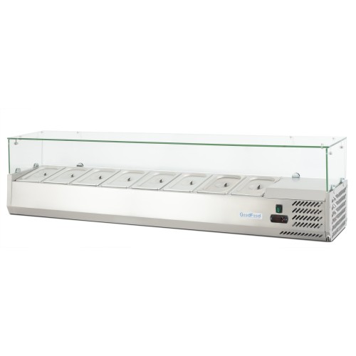 Вітрина холодильна для топінгу GoodFood GF-VRX1800/380-H6C