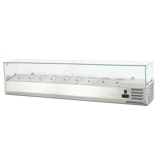 Вітрина холодильна для топінгу GoodFood GF-VRX2000/380-H6C