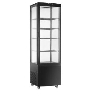 Холодильна вітрина Hurakan HKN-UPD238B black