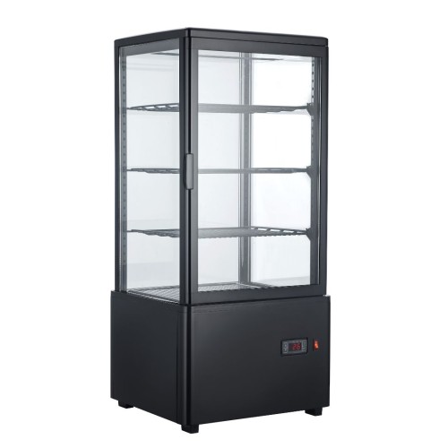 Холодильная витрина HURAKAN HKN-UPD78B black