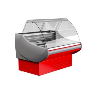 Juka VGL 130 Refrigerated Deli Display Case, +2...+8°C Range