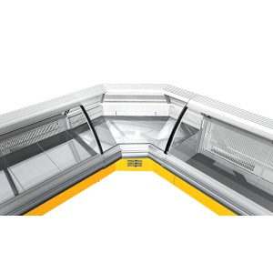 ROSS Sorrento УВ-1,1 Internal Corner Refrigerated Display Case
