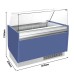 GGM Gastro LIAM ESTI12BL Ice Cream Display Freezer, Blue