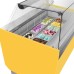 Вітрина для морозива GGM Gastro LIAM ESTI12GE, жовта