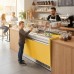 Вітрина для морозива GGM Gastro LIAM ESTI12GE, жовта