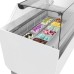 Витрина для мороженого GGM Gastro LIAM ESTI12W, белая