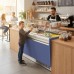 Вітрина для морозива GGM Gastro LIAM ESTI15BL, синя