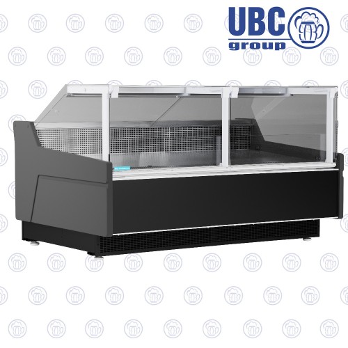 UBC Gracia FG 2.5 Refrigerated Display Case, 0 to +8°C