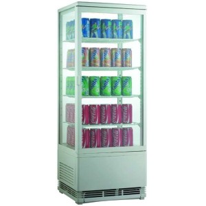 EWT INOX RT98L Refrigerated Display Case, 98 L