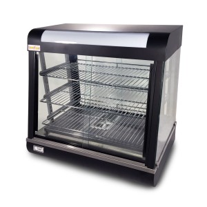 GoodFood WS680 Black Line Heated Display Case