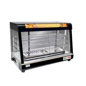 Inoxtech WS 809 Heated Display Case, 3 shelves