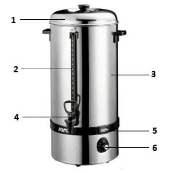 Водонагреватель Saro Hot drink mini
