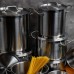 Каструля висока FoREST Resto Range 302020 з кришкою, 6,2 л